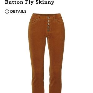 CAbi Button Fly Skinny